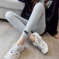 thumbnail image 1 of Leggings de aspecto ajustado de talla grande para mujer, ropa exterior, leggings finos de cintura alta para chicas gorditas, a la moda, 1 of 2