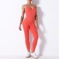 thumbnail image 5 of Gibobby Pantalones mujer Yoga Yoga Pantalones sólidos Color de Pantalones delgados sin Hip-up Pantalones de yoga para mujer(Anaranjado， S), 5 of 5