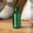 Green, variant on KCGYNP Plastic Water Bottle Large Capacity 11.8oz,Leak Proof Sport Flask with Strap,Outdoor Camping,Gym,Portable Hiking Kettle,7.7 Inch