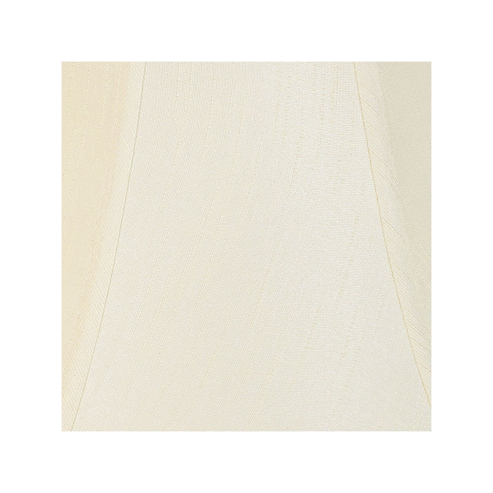 Imperial Shade Creme Medium Bell Lamp Shade 7" Top x 16" Bottom x 12" Slant x 11.5" High (Spider) Replacement with Harp and Finial