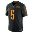 thumbnail image 2 of Men's Nike Jayden Daniels Black Washington Commanders Vapor F.U.S.E. Limited Jersey, 2 of 3