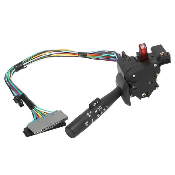 Car Turn Signal Switch Multifunction Combination Switch Black 26075066 26080823 for GMC Savana 3500 2001-2002