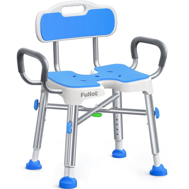 Silla de ducha FULLOT en forma de H para personas mayores y discapacitadas 227 kg