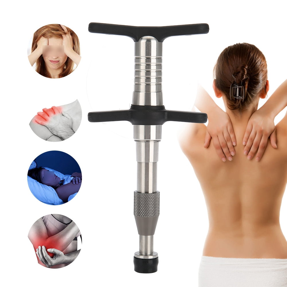 ESTINK Manual Chiropractic Spine Adjusting Corrector Tool Forth Massager ,Chiropractic Corrector