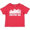 thumbnail image 3 of Inktastic Boston Massachusetts City Skyline with Grunge Boys or Girls Baby T-Shirt, 3 of 5