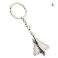 thumbnail image 2 of SPRING PARK Model Train Aircraft Airplane Metal Key Chain Ring Creative Gift Car Keychain Accessories, 2 of 7