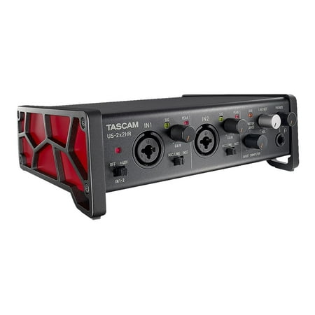 TASCAM - US-2X2HR USB Audio Interface - Black