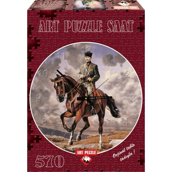 Ghazi Mustafa Kemal Ataturk 570 Piece Clock Puzzle