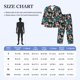 thumbnail image 4 of Balery Rottweiler Pijama para Hombre de Dos Piezas con Manga Larga, Conjunto de Dormir y Descanso Suave con Bolsillos-Large, 4 of 7