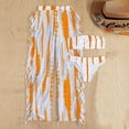 thumbnail image 2 of CAICJ98 Girls Swimsuit Girl's Spaghetti Strap V Neck Printed Bikini Bathing Suits 2 Piece Swimsuits Orange,M, 2 of 5