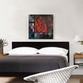 thumbnail image 2 of ARTCANVAS Modern Small Squares Over Large Squares Dark Canvas Art Print - Size: 26" x 26" (1.50" Deep), 2 of 9