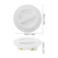 thumbnail image 3 of MYTAKEND Solid Deck Hatch Cover for Boats and RVs Boat Cover Yacht Inspection Hole Cover Yacht Deck Hatch Cover Boat Round Hatch Cover, 3 of 6