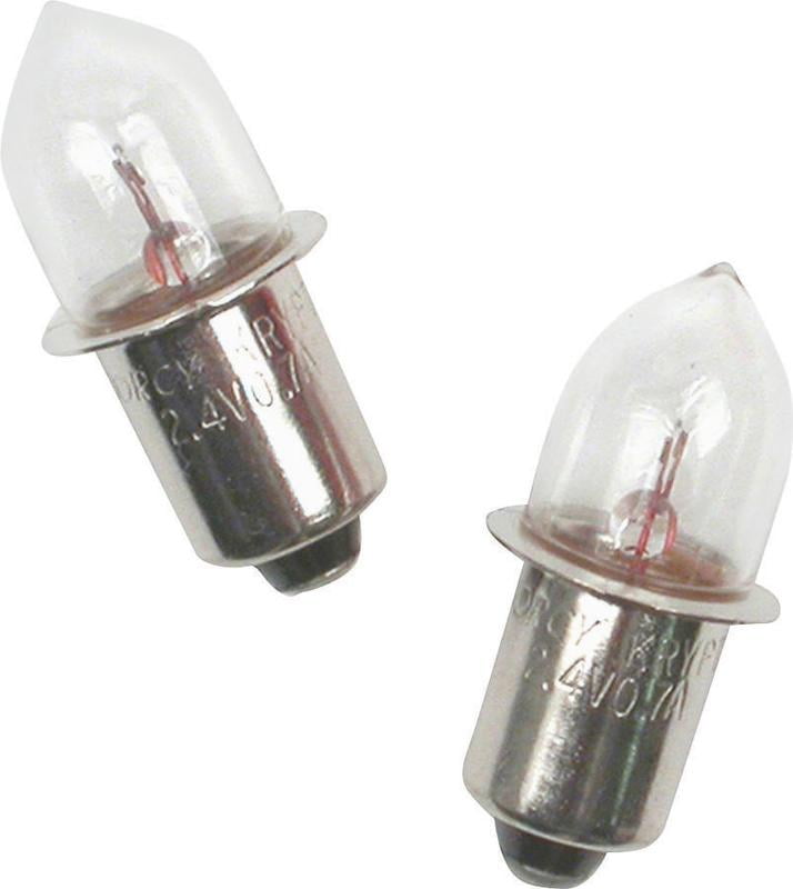 2 x 4.8V 0.7A Krypton Torch Bulb Camping Spare UK Seller 