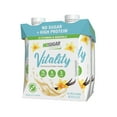 thumbnail image 6 of (2 pack) No Sugar Company Vitality Ready to Drink Nutritional Shake, Vanilla Flavor, 4 Count, 11 fl oz, 6 of 6