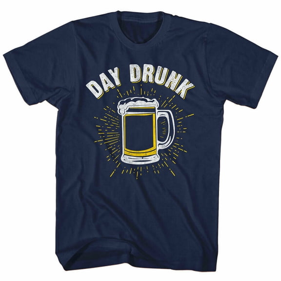 Drunk Society Day Drinking Beer Men's T Shirt