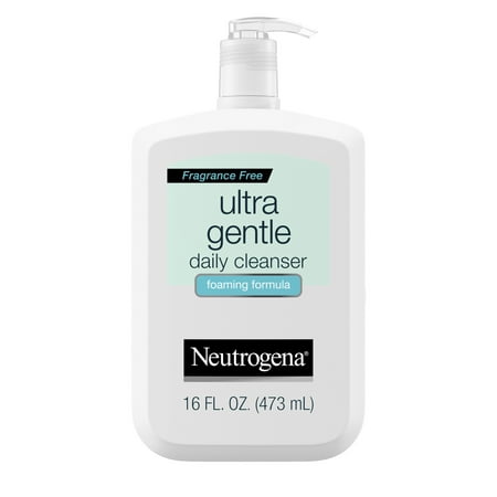 Neutrogena Fragrance Free Ultra Gentle Foaming Face Wash, 16 fl. oz