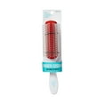 thumbnail image 3 of (2 pack) KISS Colors & Care Rubber Cushion Detangler Brush, Nylon Bristle Hair Brush, White, 3 of 6