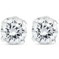 thumbnail image 1 of Platinum 2Ct TW Round Cut Diamond Studs Lab Grown, 1 of 2