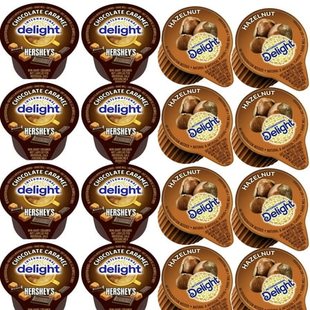 International Delight - Coffee Creamer Singles Variety Pack, 2 Flavor Assortment (40 Pack)