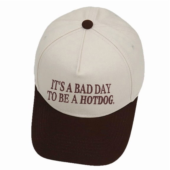 Ticikt Embroidery Baseball Trucker Hat for Women, Adjustable Baseball Cap,Color:Coffee