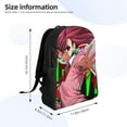 thumbnail image 4 of Anime Dandadan Backpack Lightweight Unisex Basic Daypack Bookbag Laptop Satchel Rucksack For Travel School Office Daily, 4 of 8