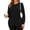 Black, variant on Plus Size Sweatshirts for Women Crewneck Long Sleeve Casual Tunic Tops Lightweight Pullover with Pockets,S-5XL