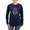 Navy, variant on CafePress - Delta Tau Delta Coat Of Arms Long Sleeve T Shirt - Women's Long Sleeve Graphic Tee Casual Fit