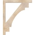 thumbnail image 3 of Ekena Millwork 3 1/2"W x 40"D x 48"H Merced Block Smooth Bracket, Douglas Fir, 3 of 4