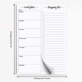 thumbnail image 2 of Magnetic Weekly Meal Planner Notebook for Fridge, Tear-Off Grocery List Magnet Pad with Budget Planner & To Do List, 52-Week Food Journal for Kitchen Organization, 2 of 6