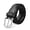 Black, variant on AWAYTR Kids Elastic Braided Belt - Pin Buckle Stretch Golf Baseball Belts for Boys and Girls