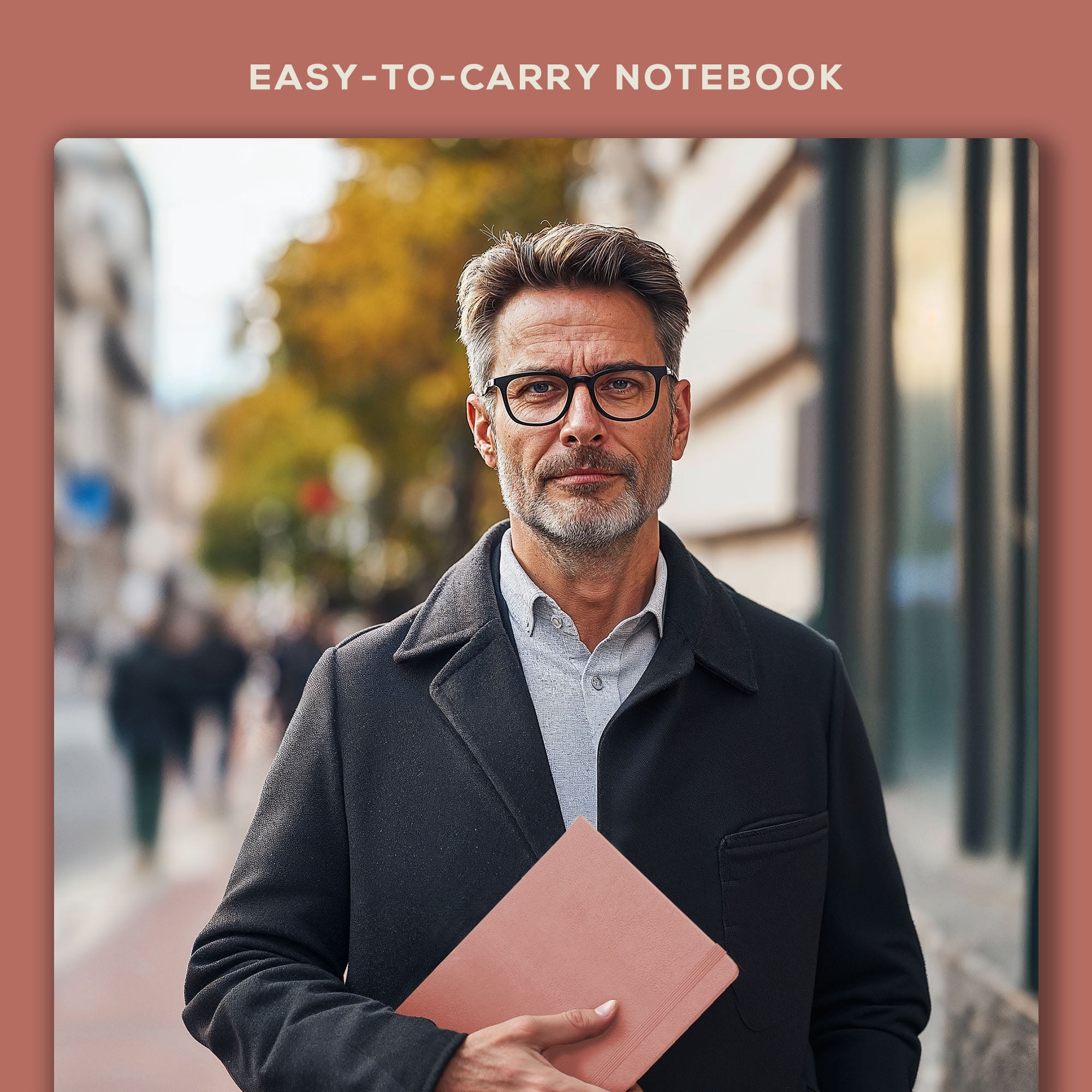 Beechmore Books A4 Sketchbook – 8.5x11" Premium Vegan Leather Bound Large Sketch Book Hardcover With 156 Thick 160gsm Perforated Ivory Pages, Blank Sketch Pad, Gift Boxed, Back Pocket Ribbon Bookmark