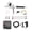 F, variant on 0.3mm Airbrush Paint Airbrush Compressor Air Brush Spray Gun Sprayer Pen Kit Makeup Airbrush Cake Needle Body Paint Nail Tattoo ,Versatile applications