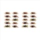 thumbnail image 1 of 20 Piezas de Cebos de Cangrejo Artificiales, SeñUelos de Cangrejo de SimulacióN 3D con Anzuelos Afilados, Trampas de Cebo de Cangrejo para Pesca en el Mar, Accesorios de Pesca, 1 of 5