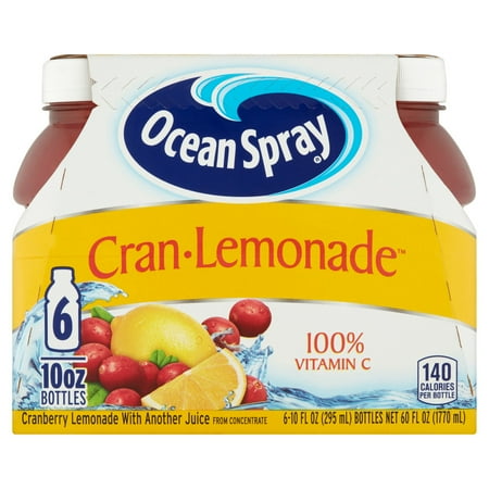Ocean Spray Cran-Lemonade - 6 PK, 10.0 FL OZ - Walmart.com