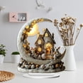 thumbnail image 6 of SLYNSHome Rabbit Decoration for The Home Moon Bunny Eggs Castle Statue Easter Ornament Rabbit Figurines for Table Desk Office Bedroom, 6 of 6