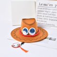 thumbnail image 1 of Sombrero de paja del rey Luffy de One Piece, igual que el de Junior Rojo Baace, accesorios de cosplay de animación de vaquero, sombrero de vaquero., 1 of 6
