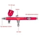 thumbnail image 4 of Pistolet aérographe rouge à alimentation par gravité de 0,2 mm, pour peinture, tatouage, ongles, décoration de gâteaux, 4 of 4