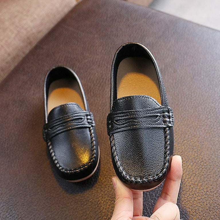 toddler black dress shoes Toddler Boys' Deer Stags Wings Slip-On Loafers main image 0