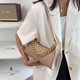 thumbnail image 1 of Bolsa Bolso de hombro de moda para mujer con patrón de cocodrilo, bolso de mano con cadena de PU (caqui) Tmvgtek Para estrenar, 1 of 8