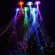 thumbnail image 3 of Peluca de fibra trenzada con flash luminoso LED que brilla en la oscuridad, accesorios para el cabello para recuerdos de fiesta de Navidad, Bar, suministros para fiesta de Halloween, novedad de 2023, 3 of 4