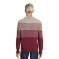 thumbnail image 3 of Tribekka 44 Men's Gradient Mock Neck Quarter Zip Sweater with Long Sleeves, Sizes S-2XL, 3 of 5