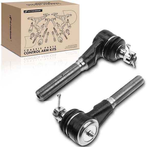 A-Premium Inner and Outer Steering Tie Rod Ends Kit Compatible with Jeep Wrangler 1991-1995/1997-2006, Cherokee 1991-2001, Grand Cherokee 1993-1998, Comanche 1991-1992, TJ 1997-2006, 2-PC Set