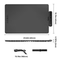 thumbnail image 4 of Consiwa Warming Mat for Food, 24"x 16" Electric Warming Tray with 6 Temp Settings & 6H Timer, Auto Shut-Off, 300W Full Surface Heating for Buffet & Home, Gray, 4 of 8