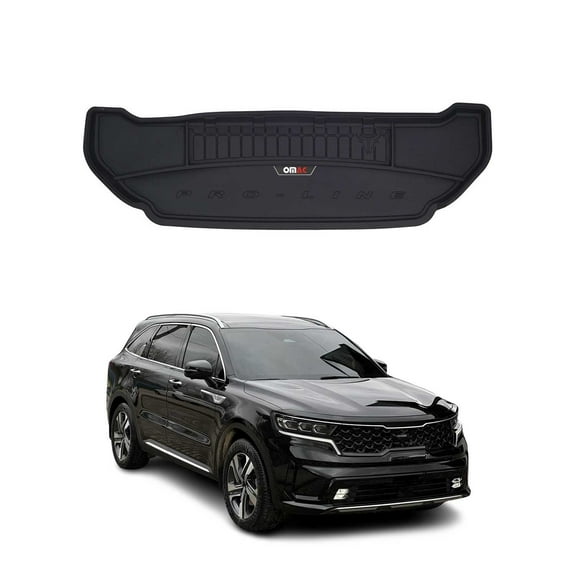 OMAC Premium Cargo Mats Liner for Kia Sorento 2016-2020 7Seats Unfolding 3rd Row