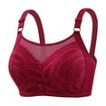 thumbnail image 2 of Rvasteizo Women Bandeau Bra Solid Thin Cup Wireless Bust Lift Everyday Bra, 2 of 4