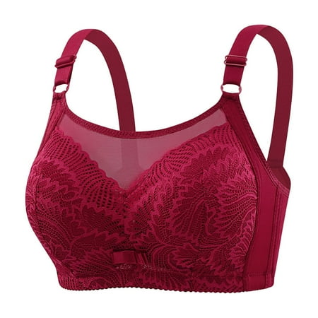 Xdegoge My Orders Placed Recently By Me Bras for Women Mesh Push Up No Underwire Bras Plus Size Full Coverage T-Shirt Bras High Impact Adjustable Strap Ladies Everyday Bras Lingerie Clearance