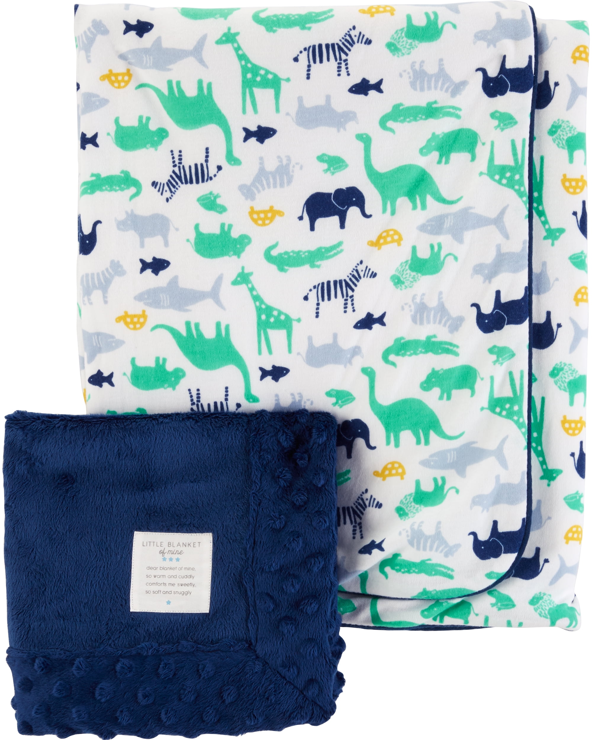 Child of Mine by Carter's Lovey Blanket Set, Baby Boys