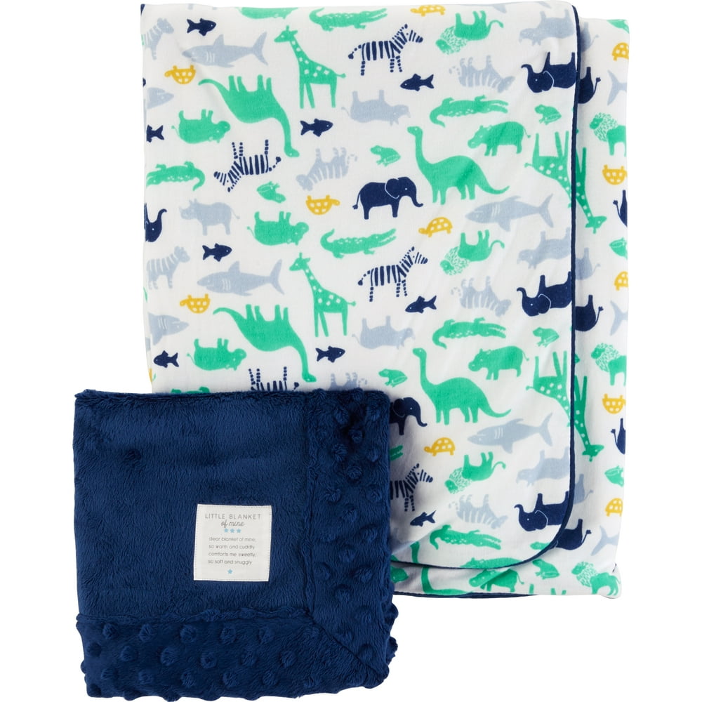 Child of Mine by Carter's Lovey Blanket Set, Baby Boys