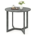 thumbnail image 1 of Costway 36 Inch Wood Dining Table for 2-4 People with Wing-shaped Pedestal Base Black, 1 of 10