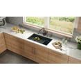thumbnail image 4 of Franke Pkg11031 Peak 32" Undermount Single Basin Granite Kitchen Sink - Onyx, 4 of 5